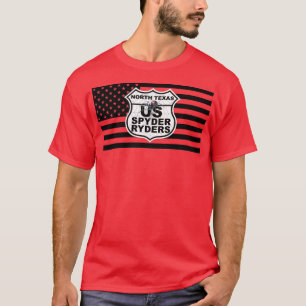 Kapitel Nordtexas - Schwarze Flagge und Logo T-Shirt