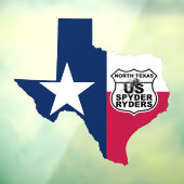 Kapitel North Texas - Aufkleber RWB TX & Logo (Blatt 3)