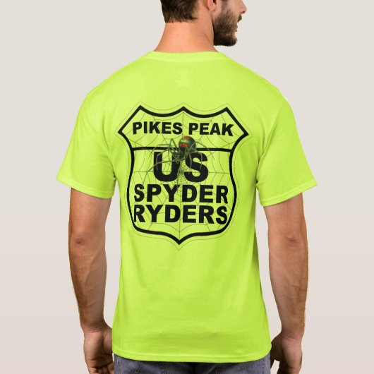 Kapitel "Pikes Peak" - Logos 2-seitige Trans T-Shirt (Rückseite)