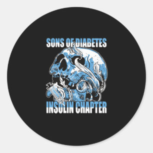 Kapitel "Sons of Diabetes insulin" Runder Aufkleber