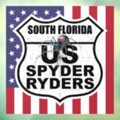 Kapitel Südflorida - Aufkleber Flagge & Logo (Blatt 3)
