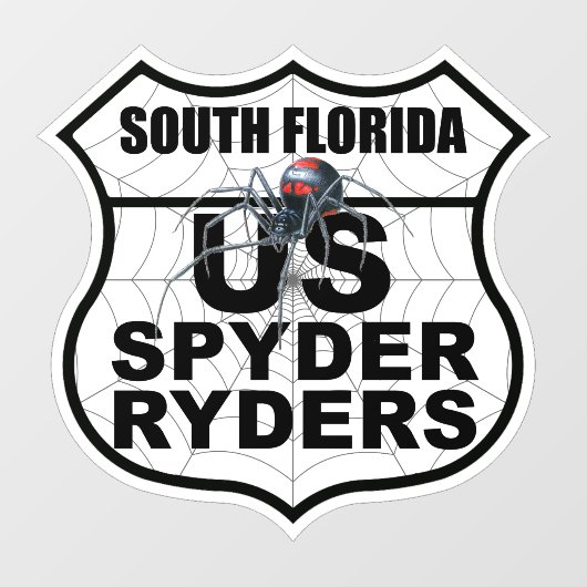 Kapitel Südflorida - Aufkleber Kapitel Logo (Blatt)