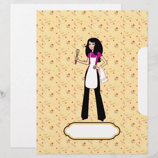 Kapitel Teilblätter für Recipe Binder (Vorne/Hinten)