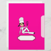 Kapitel Trennseiten für Recipe Binder (Vorne/Hinten)