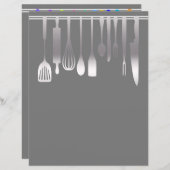 Kapitel Trennseiten für Rezeptbinder (Vorne/Hinten)