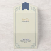 Kapitel und UAWG zum Thema Buchhochzeit All In One Einladung (Außenbereich)