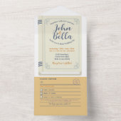 Kapitel und UAWG zum Thema Hochzeitsbücherei All In One Einladung (Innen Boden)