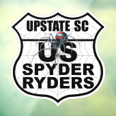 Kapitel Upstate SC - Aufkleber Kapitel Logo (Blatt 3)