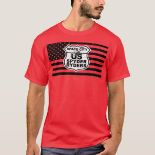 Kapitel "Weltraumstadt" - Schwarze Flagge und Logo T-Shirt