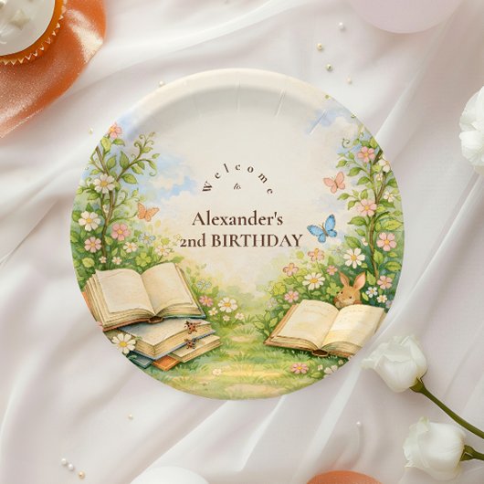 Kapitel Zwei Waldgeschichte Geburtstag Pappteller