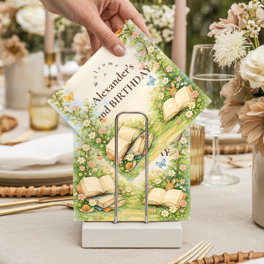 Kapitel Zwei Waldgeschichte Geburtstag Serviette