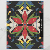 Kapitelabteilung für Kochplatten | Desserts (Vorderseite)