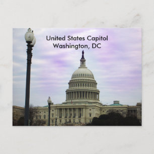 Kapitol der Vereinigten Staaten, Washington, DC Postkarte