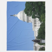 Kapitol in Washington DC Fleecedecke (Vorderseite)