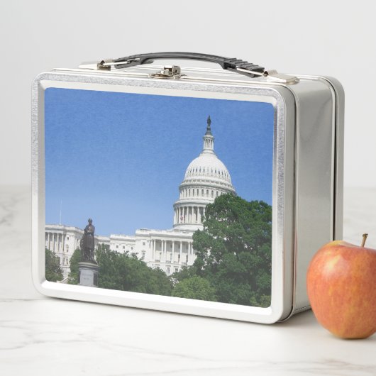 Kapitol in Washington DC Metall Brotdose (Beispiel)