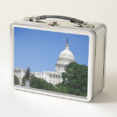 Kapitol in Washington DC Metall Brotdose (Vorderseite)