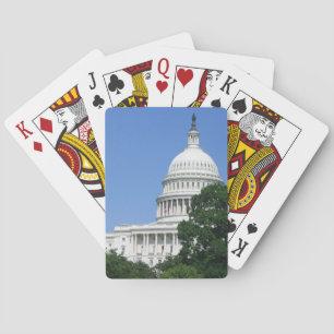 Kapitol in Washington DC Spielkarten