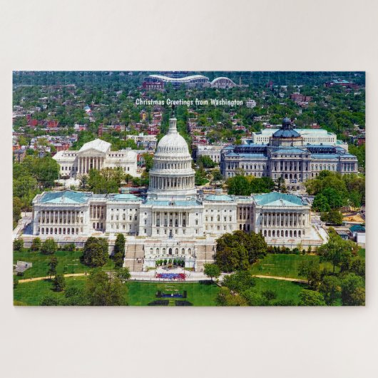 Kapitol von Washington. Puzzle (Horizontal)