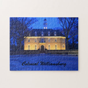 Kapitolgebäude bei Dämmerung, Colonial Williamsbur Puzzle