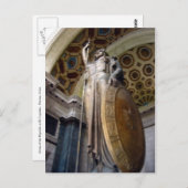 Kapitolio-Statue Postkarte (Vorne/Hinten)