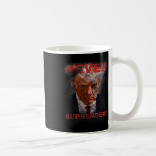 Kapitulation - Trump Mugshot 2024 Kaffeetasse