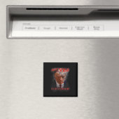 Kapitulation - Trump Mugshot 2024 Magnet (In Situ (Geschirrspüler))
