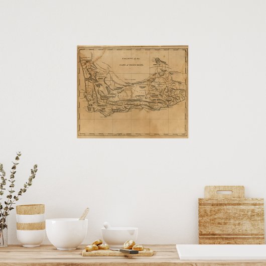 Kapkolonie 2 poster (Küche)