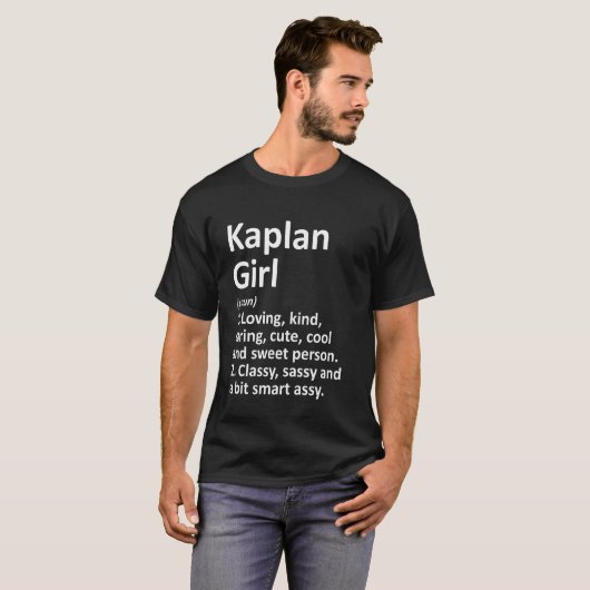 Kaplan Girl La Louisiana Funny City Zuhause Roots T-Shirt (Vorne ganz)