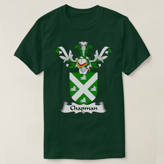 Kapmanüberzug - Familienwappen 1 T-Shirt (Design vorne)