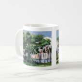 Kapok-Baum-Tasse Kaffeetasse (Vorderseite Links)