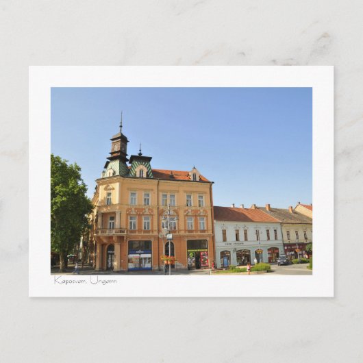Kaposvar, Postkarte (Vorderseite)