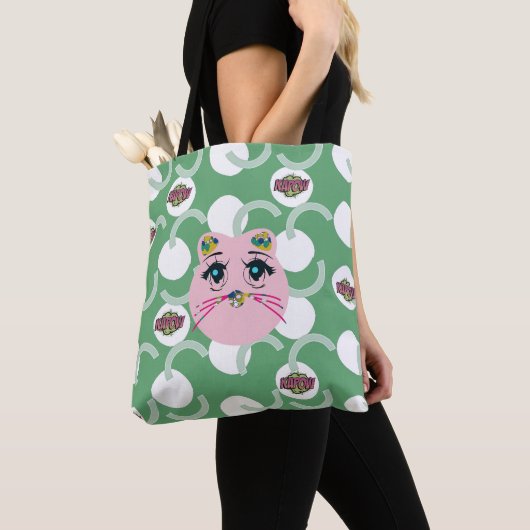 Kapow Cat funky Tote Bag Tasche (Von Nahem)