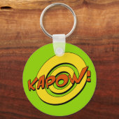 Kapow Comic Book Schlüsselanhänger (Vorderseite)