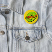 Kapow Comic-Buch-Abzeichen Button (Beispiel)