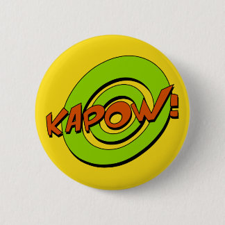 Kapow Comic-Buch-Abzeichen Button