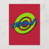 Kapow Comic Postkarte (Vorderseite)