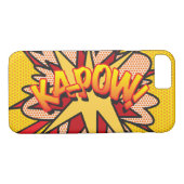 KAPOW Fun Retro Comic Buch Pop Kunst Case-Mate iPhone Hülle (Rückseite (Horizontal))