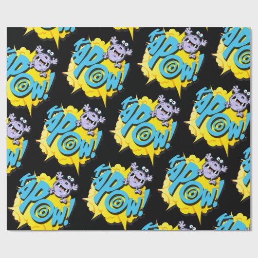 Kapow Geschenkpapier (Flach)
