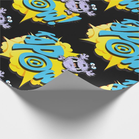 Kapow Geschenkpapier (Ecke)