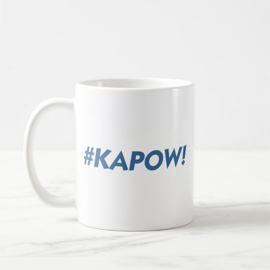 Kapow! Kaffeetasse (Links)