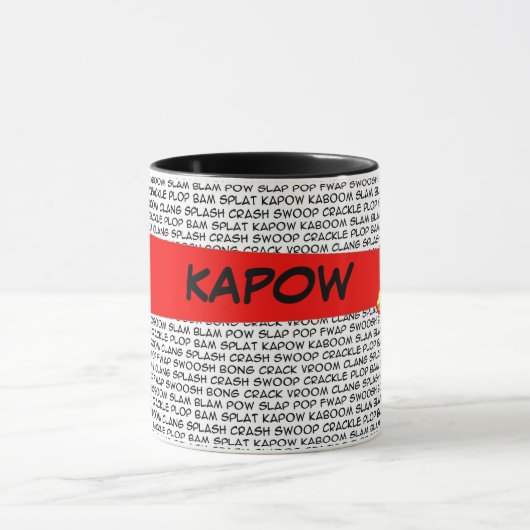 kapow! SuperHero-Kaffee-Tasse Tasse (Zentrum)