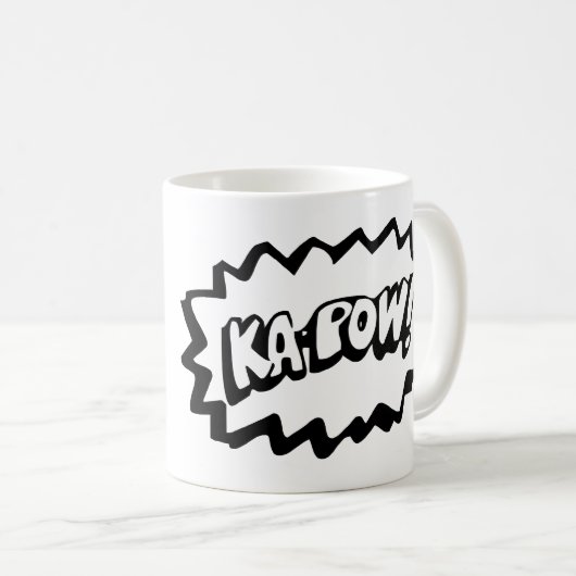Kapow! Tasse (VorderseiteRechts)