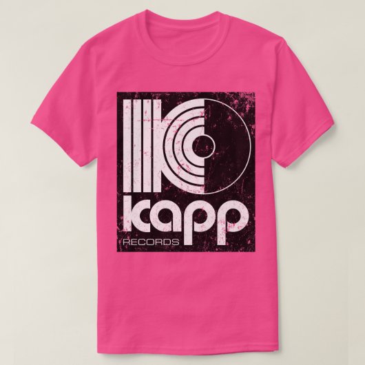 Kapp Records T-Shirt (Design vorne)