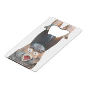 Kappa 河 童 Handstand Geldbeutel Flaschenöffner (Vorderseite Schrägansicht)