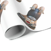 Kappa 河 童 Handstand Geschenkpapier (Rolleneckpunkt)