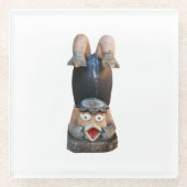 Kappa 河 童 Handstand Glasuntersetzer (Vorderseite)