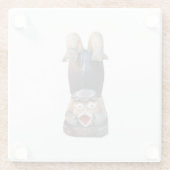 Kappa 河 童 Handstand Glasuntersetzer (Rückseite)