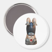 Kappa 河 童 Handstand Magnet (Vorderseite/Rückseite)