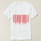 Kappa Barcode 01 05 1911 T-Shirt (Design vorne)