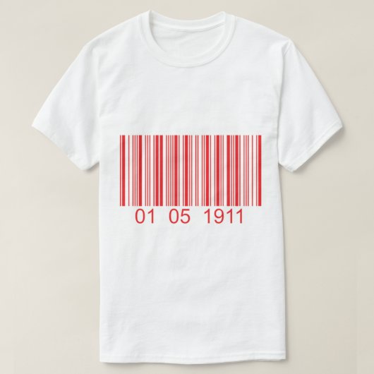Kappa Barcode 01 05 1911 T-Shirt (Design vorne)